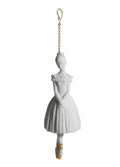 Lladro Ballerina Christmas Ornament Golden Lustre
