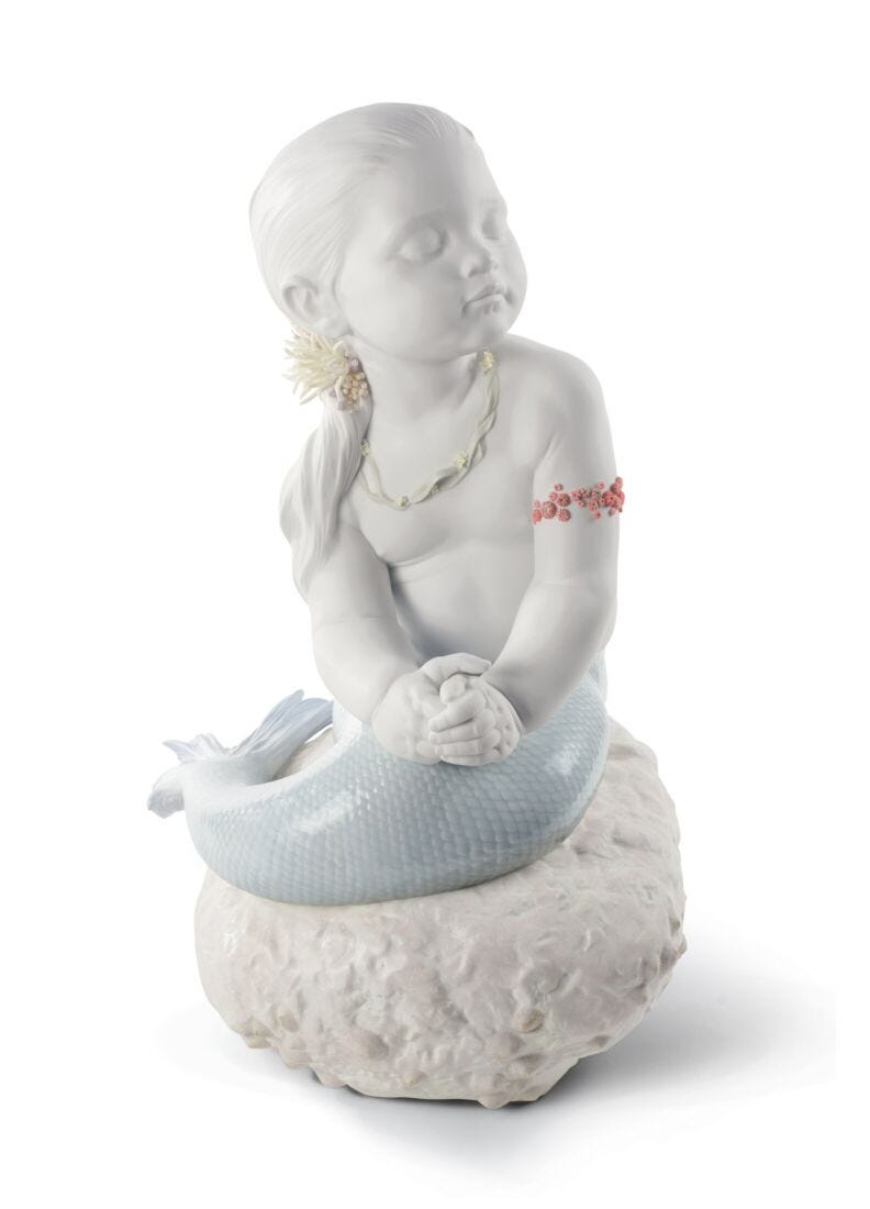 Lladro Princess of The Waves Mermaid Figurine Limited Edition