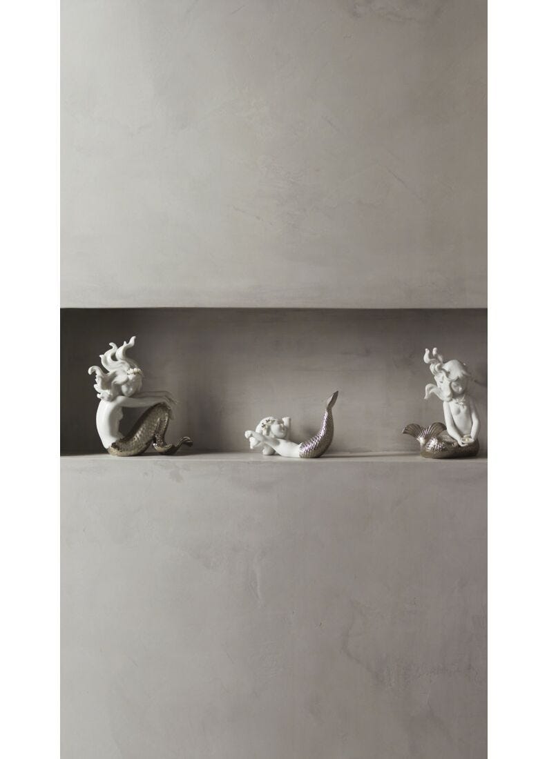 Lladro Illusion Mermaid Figurine