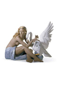 Lladro Leda and The Swan Figurine