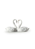 Lladro Endless Love Swans Figurine