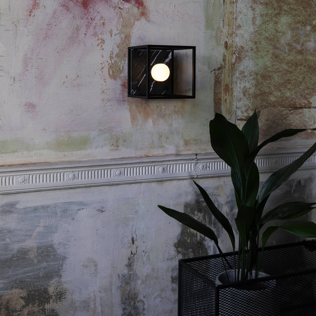Buster + Punch Caged Small in Black Marble, lifestyle