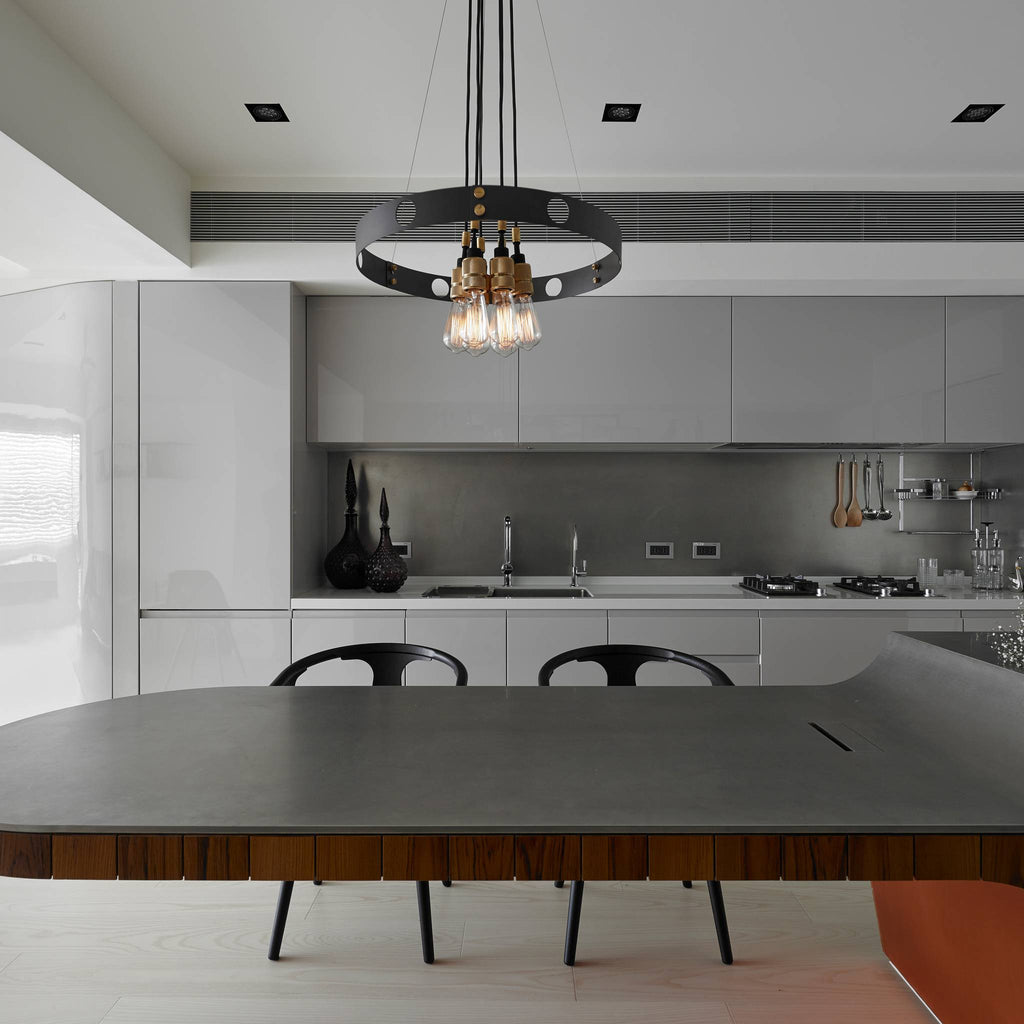 Buster + Punch Hero Light Graphite in an interior