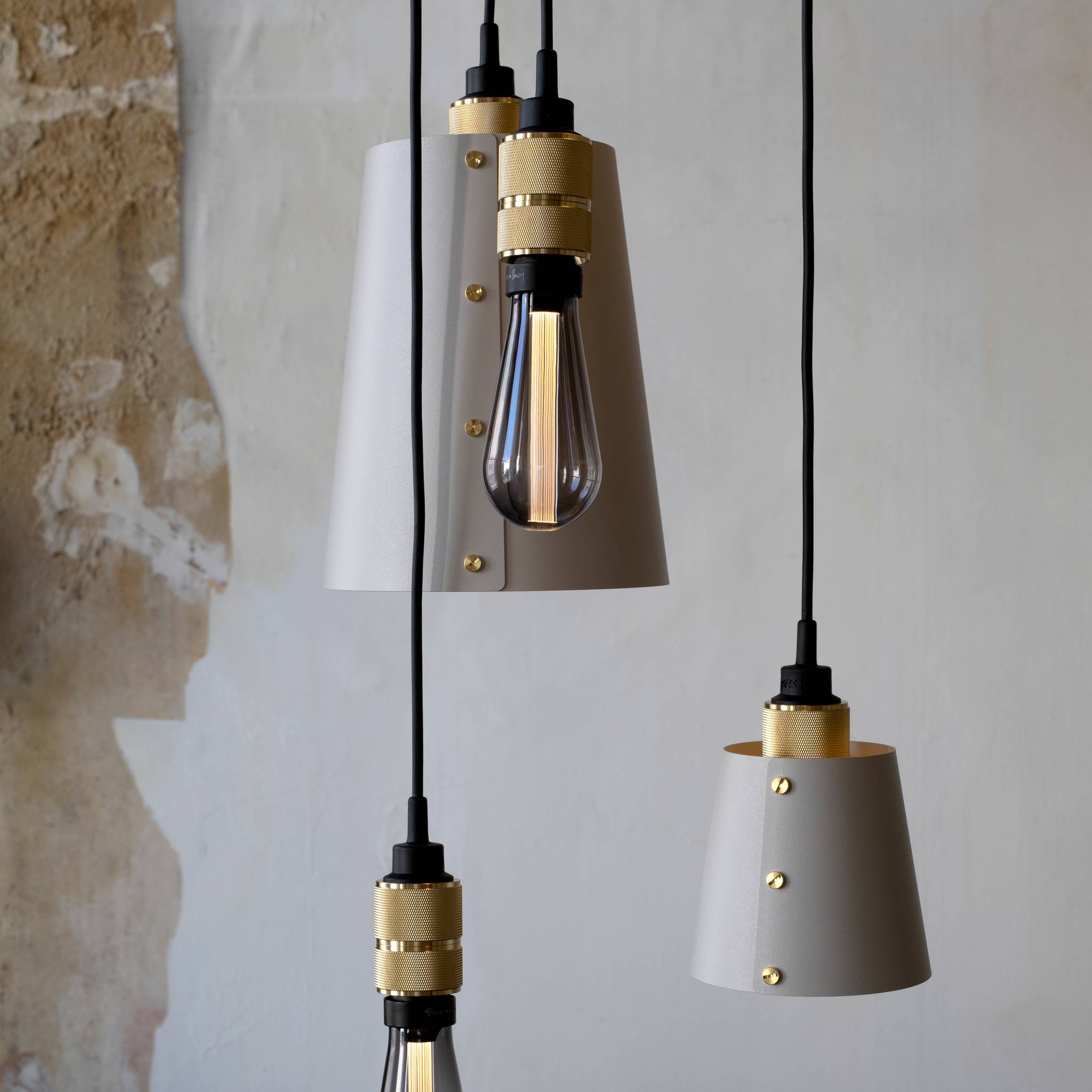 Buster + Punch Hooked stone small shade, lifestyle