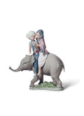 Lladro Hindu Children Figurine