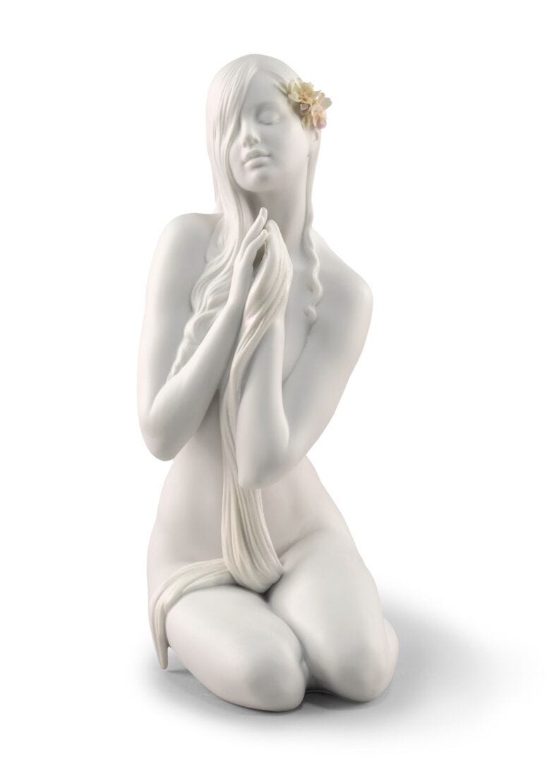 Lladro Inner Peace Woman Figurine