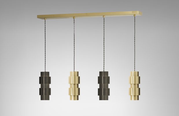 CTO Lighting Ring - Cluster - Long 4 - DALI-A Pendant Light