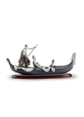 Lladro In The Gondola Couple Sculpture Numbered Edition