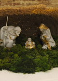 Lladro Saint Joseph Nativity Figurine Golden Lustre