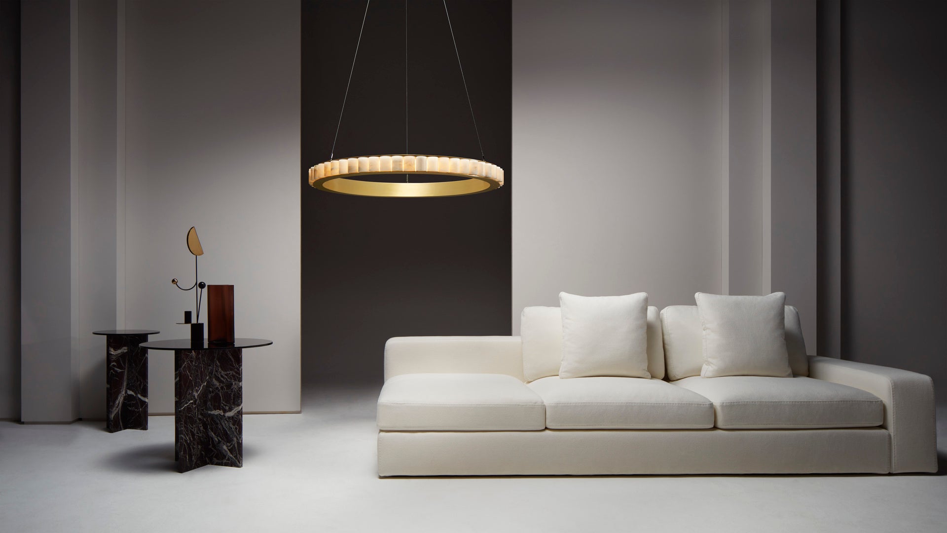 CTO Lighting Avalon X-Large Ceiling Mounting Plate DALI-A luxury lighting by Araco Interiors