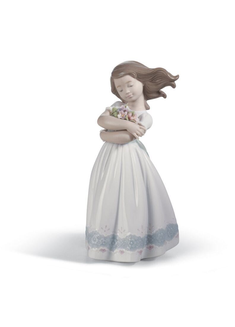 Lladro Tender Innocence Girl Figurine