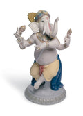 Lladro Dancing Ganesha Figurine