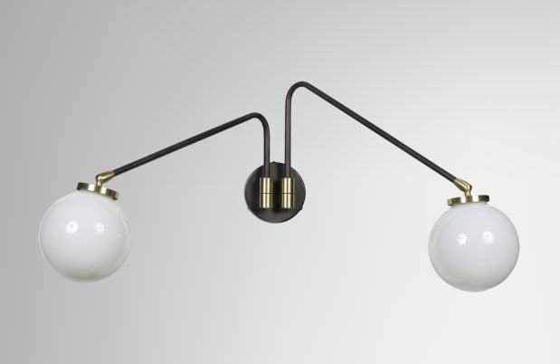 CTO Lighting Array Wall Twin Light DALI-A