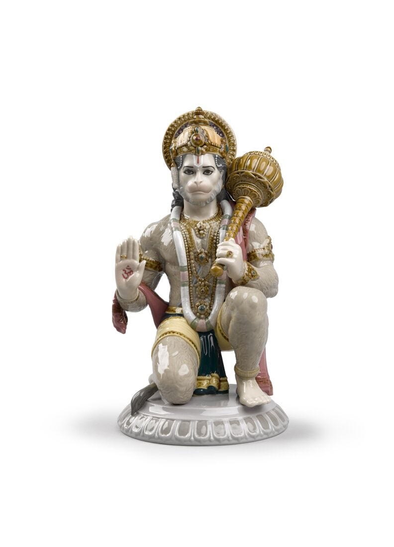 Lladro Hanuman Figurine