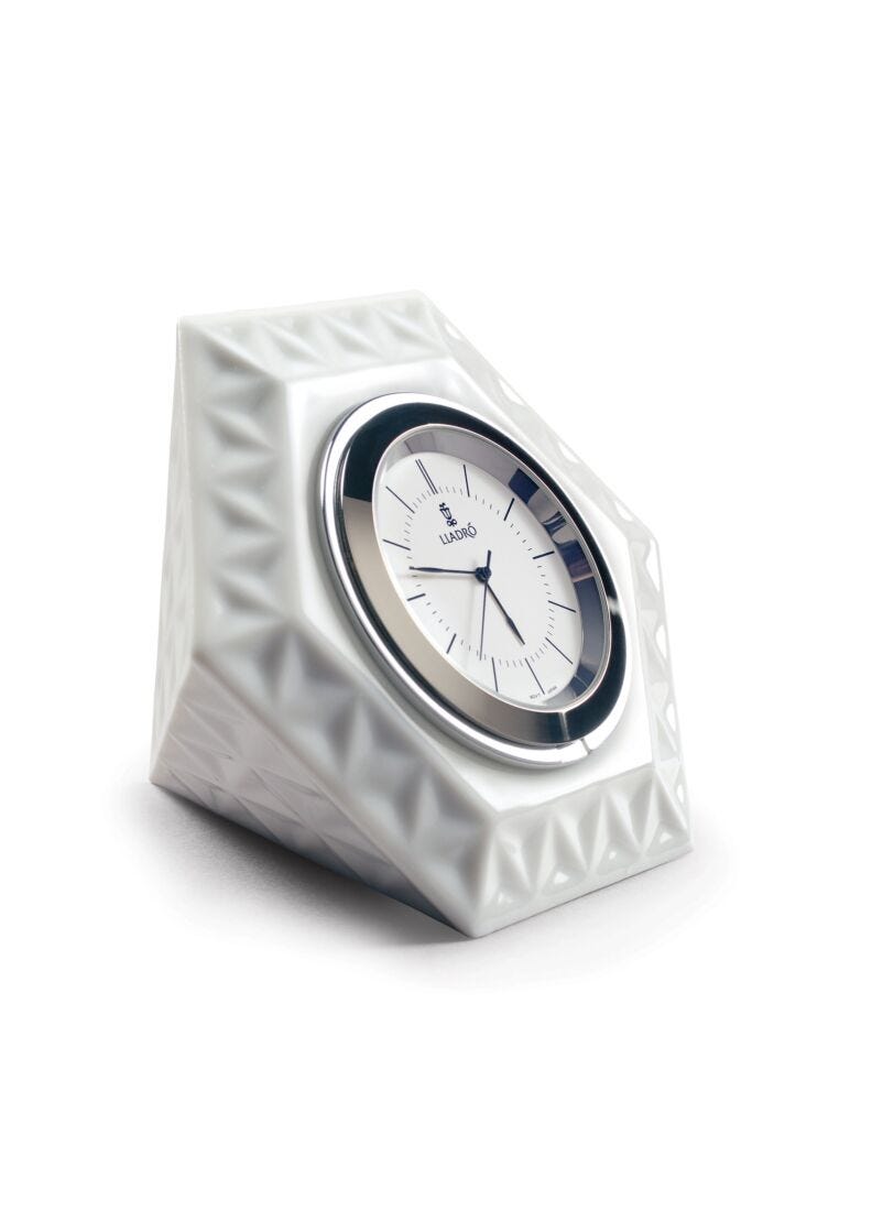 Lladro Frame Hexagonal Clock