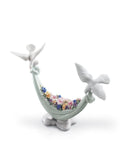Lladro Petals of Peace Doves Figurine