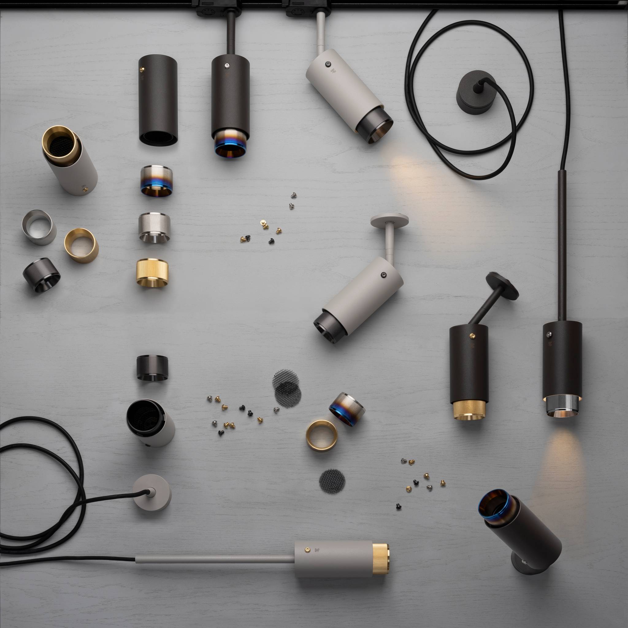 Buster + Punch Exhaust collection flatlay