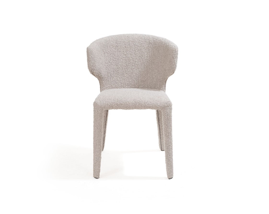Tommy Franks Vela Steam bouclé dining chair, alternate view