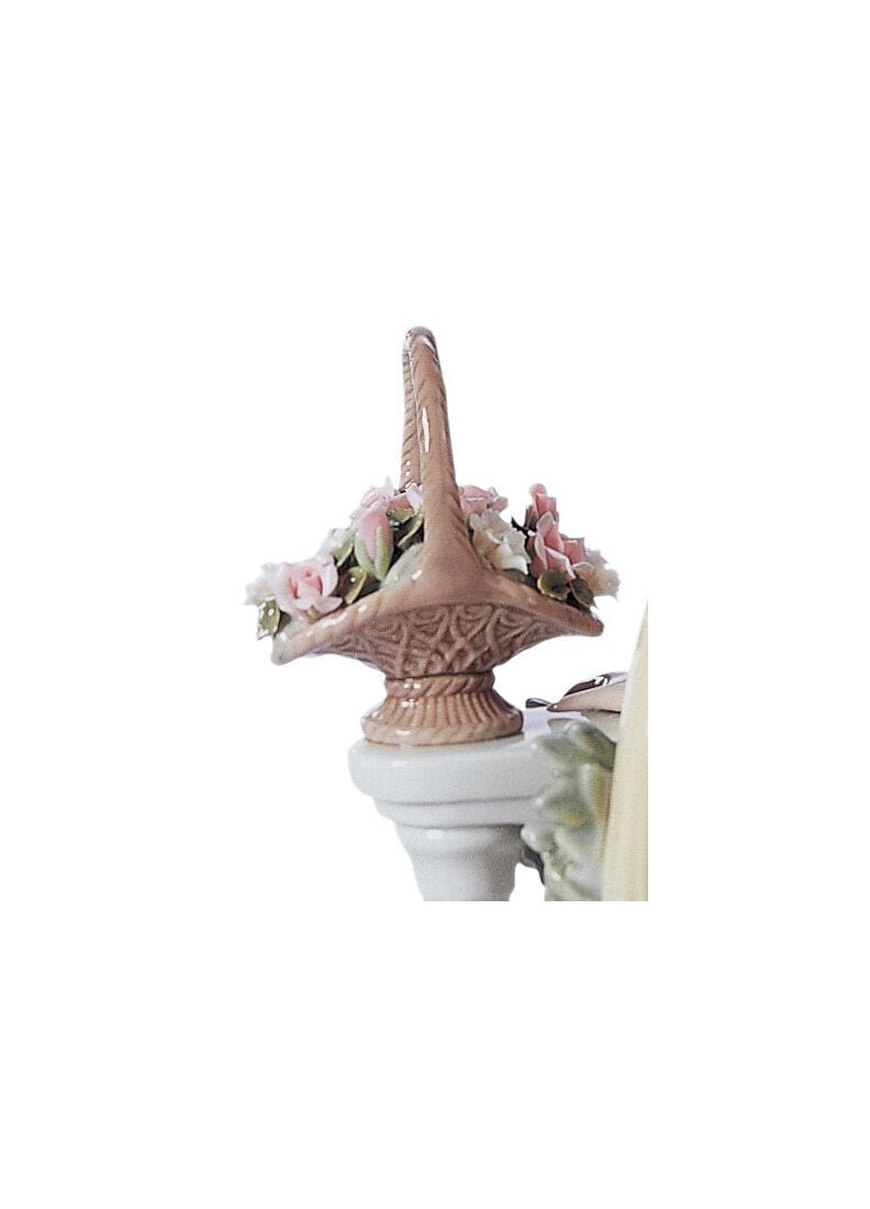 Lladro Time for Reflection Woman Figurine