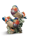 Lladro Mandarin Ducks Sculpture Limited Edition