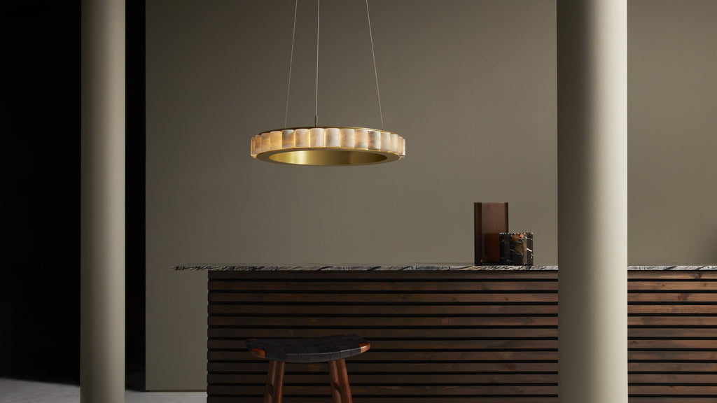 CTO Lighting Avalon X-Large Ceiling Mounting Plate DALI-A luxury lighting by Araco Interiors