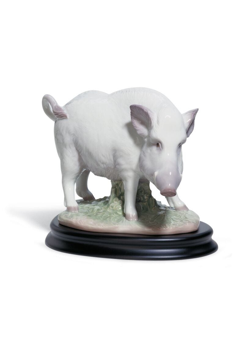 Lladro The Boar Figurine