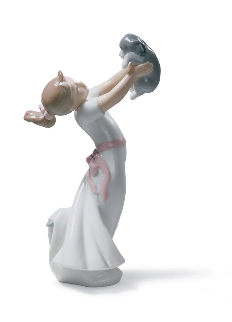 Lladro The Best of Friends Girl Figurine