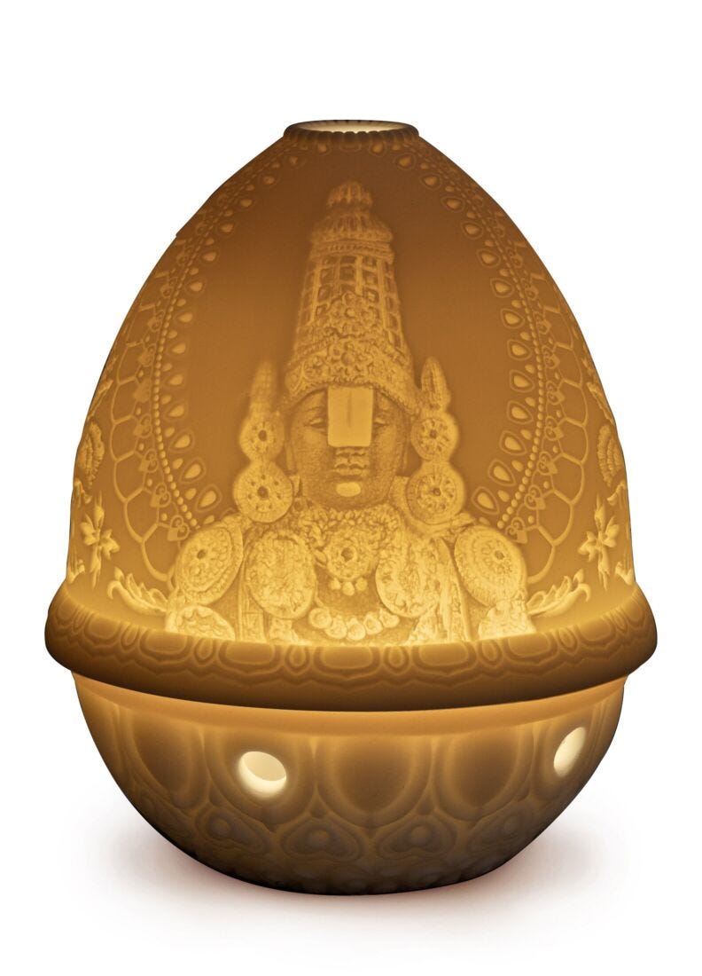 Lladro Lord Balaji Lithophane