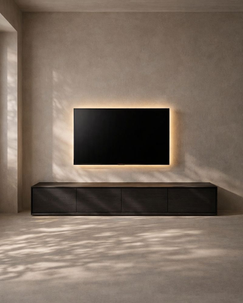 Tommy Franks Alida TV unit in black