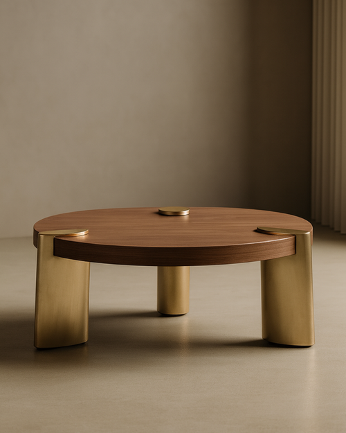 Tommy Franks Amara small coffee table in dark walnut