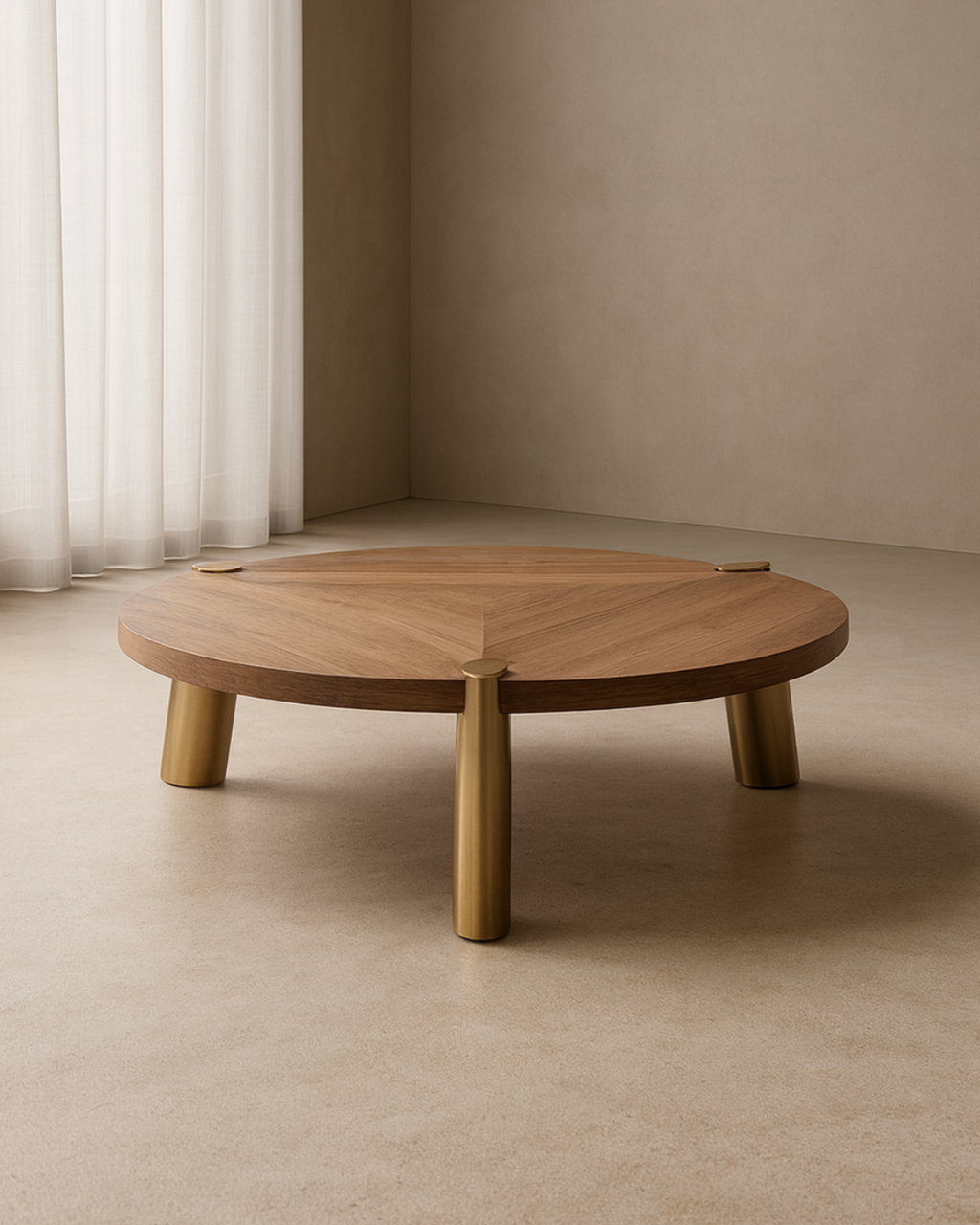 Tommy Franks Amara medium coffee table in walnut