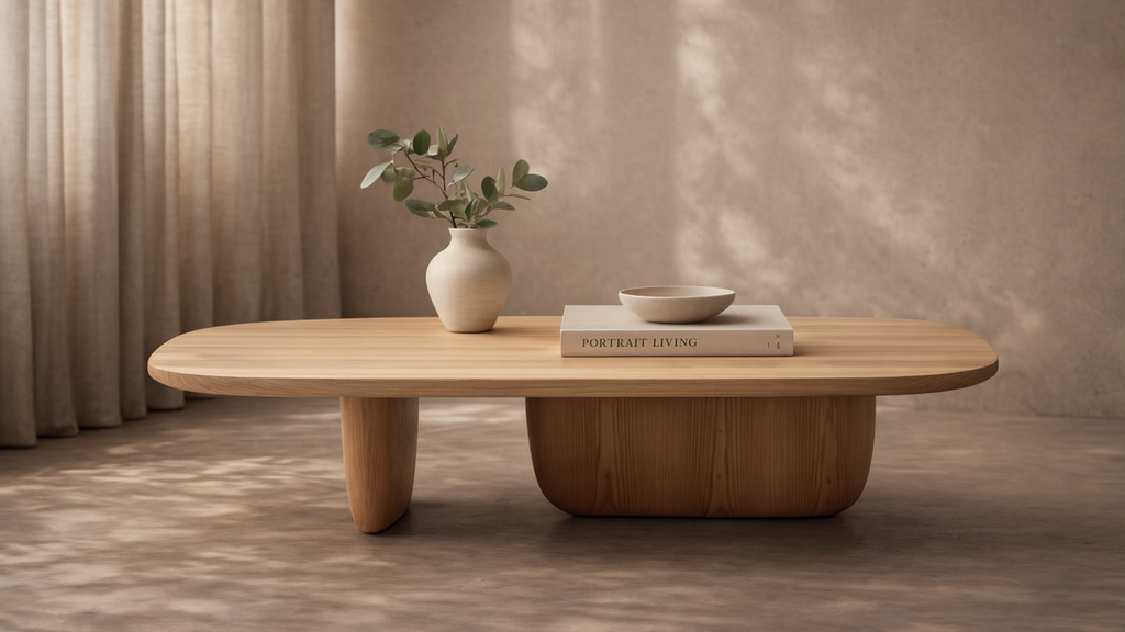 Tommy Franks Amelia ash oak coffee table, alternate view