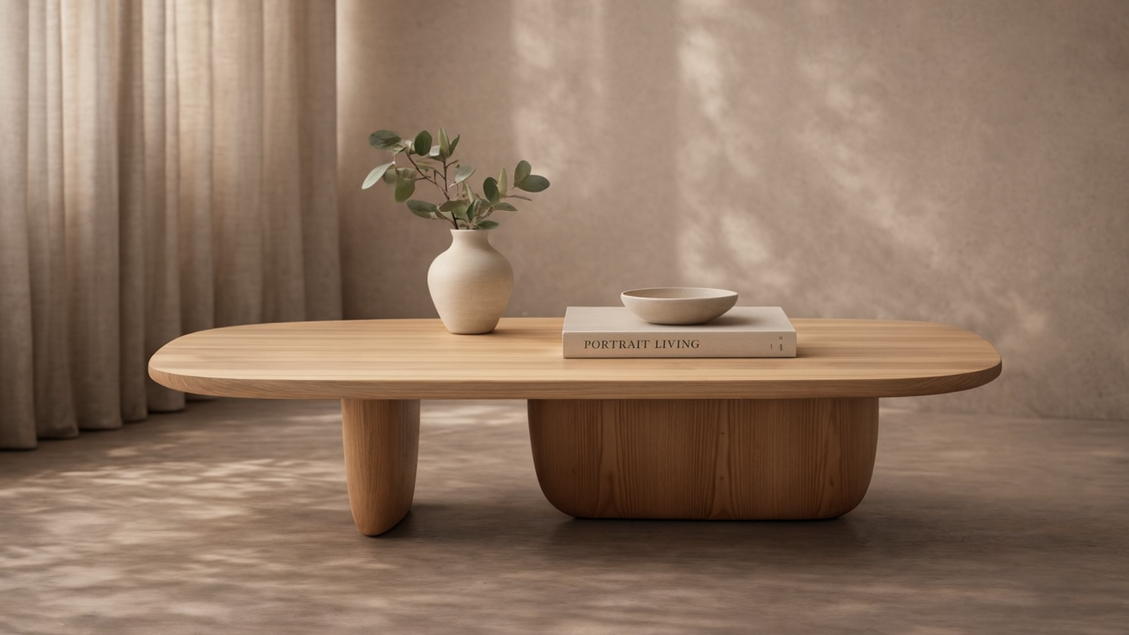 Tommy Franks Amelia ash oak coffee table, alternate view