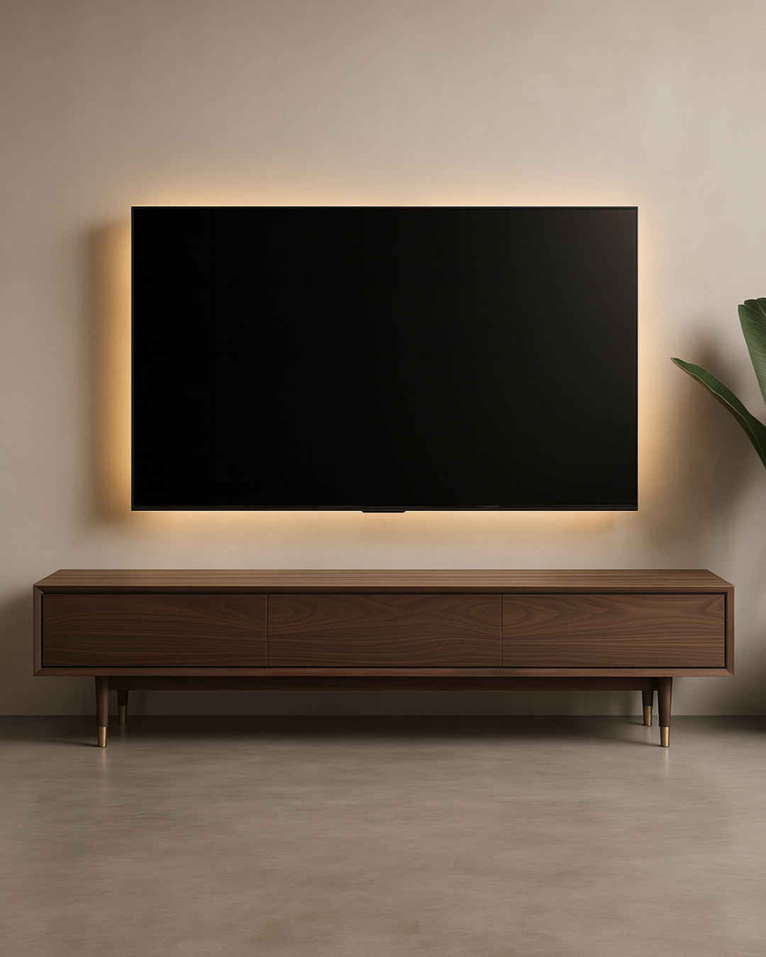 Tommy Franks Antler TV unit, alternate view