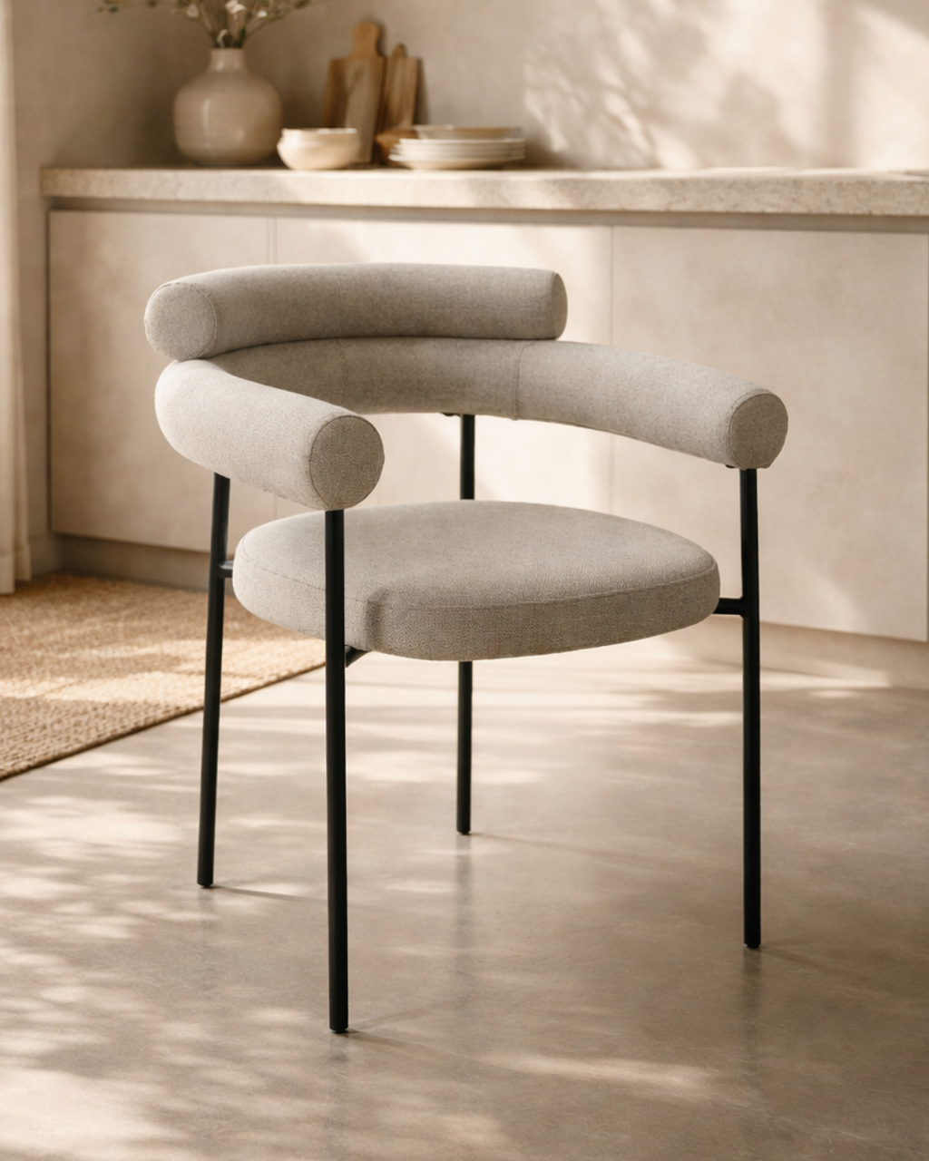 Tommy Franks Alita dining chair in Roma Buffalo