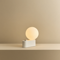 Alumina Multi-Use Lamp in Chalk