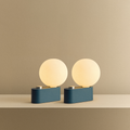 Alumina Multi-Use Lamp in Sapphire - Set of 2