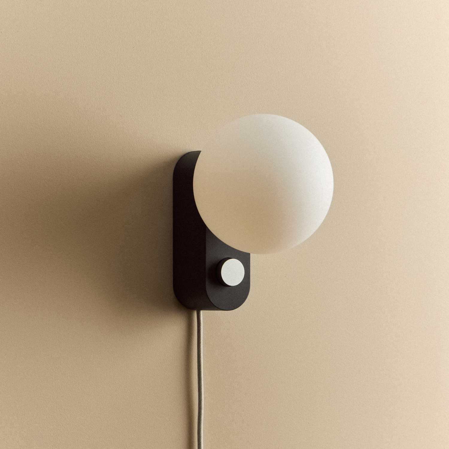Tala Alumina Multi-Use Lamp in Charcoal shown unlit (view 3)