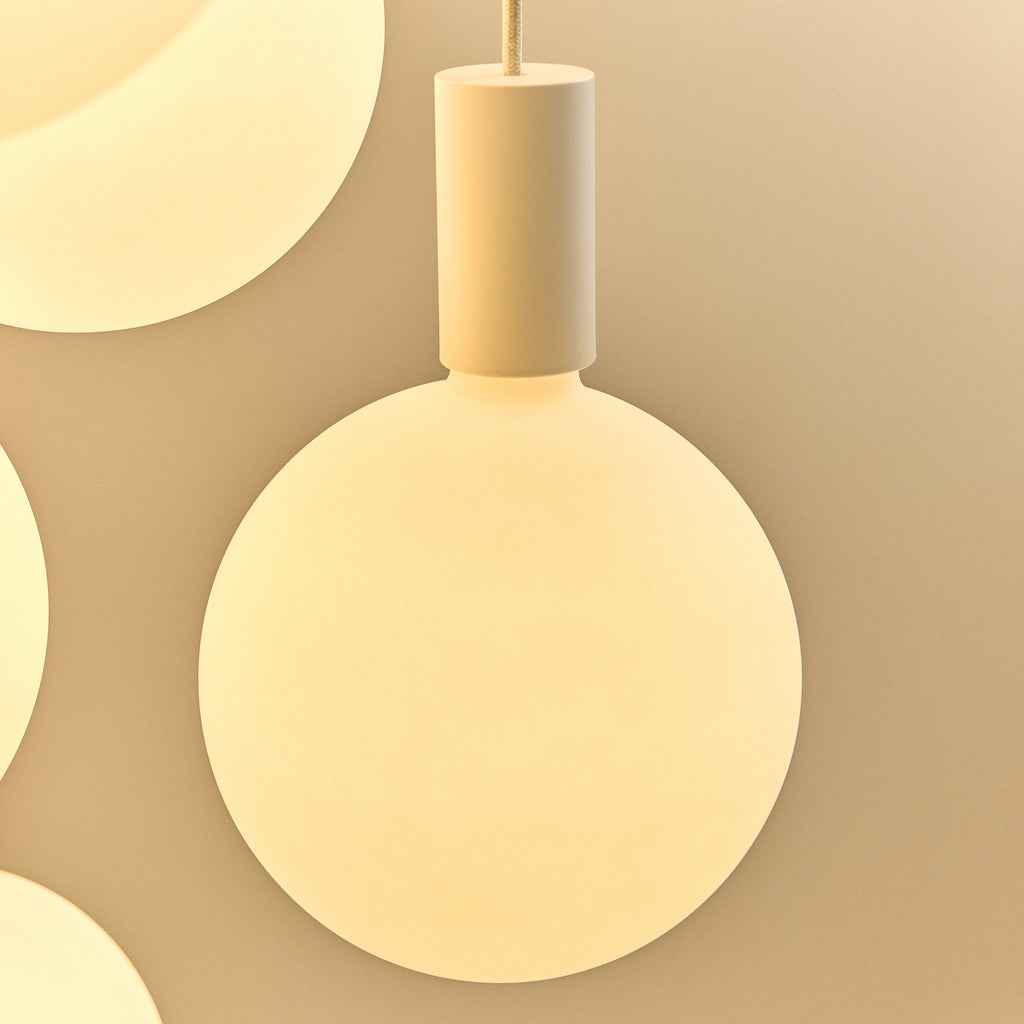 Tala Alumina Triple Pendant + Sphere V close-up detail of the finish