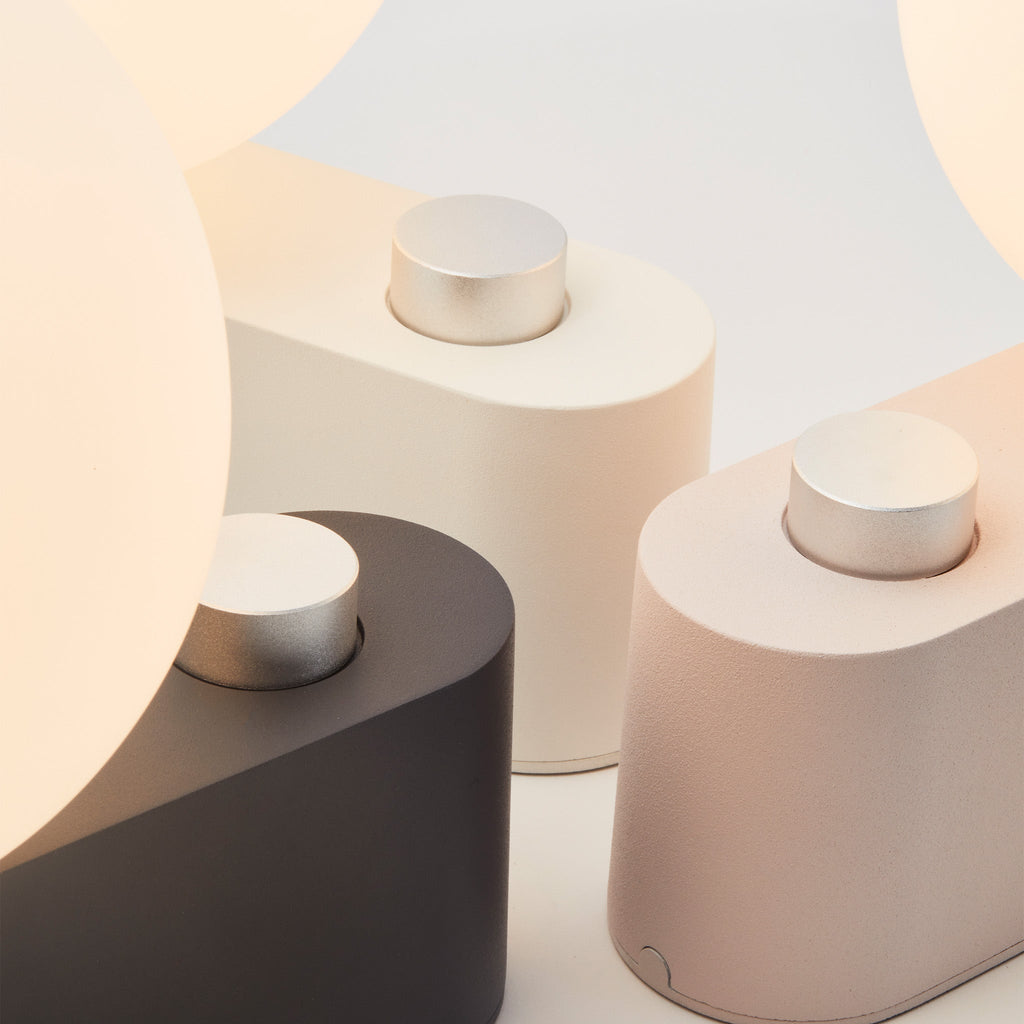 Tala Alumina Multi-Use Lamp in Blossom close-up detail of the finish (view 3)