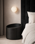 Amond Bedside - Smoke Oak
