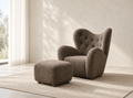 Araco Atelier Teddy Armchair Pebbles