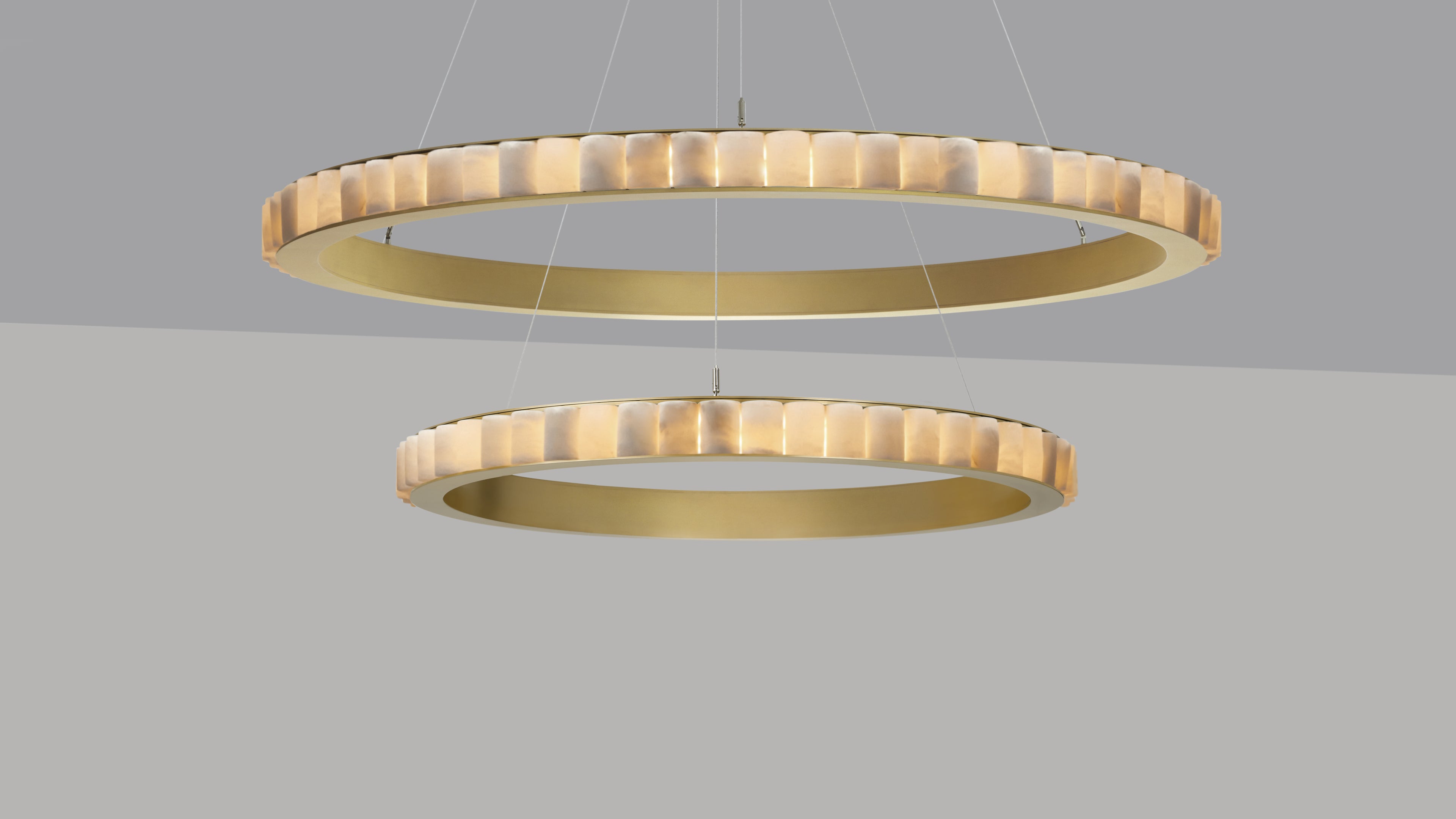 CTO Lighting Avalon Halo Ceiling Rose luxury lighting by Araco Interiors