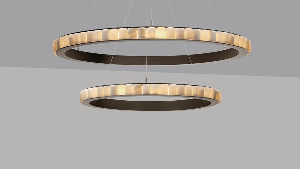 CTO Lighting Avalon Halo Ceiling Mounting Plate luxury lighting by Araco Interiors