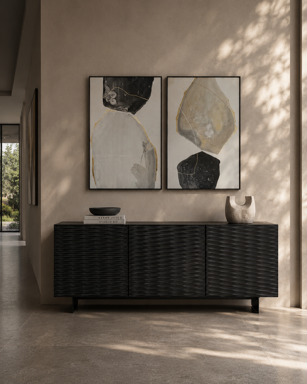 Tommy Franks Vibe buffet sideboard in black