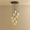 Basalt Nine Pendant in Stainless Steel