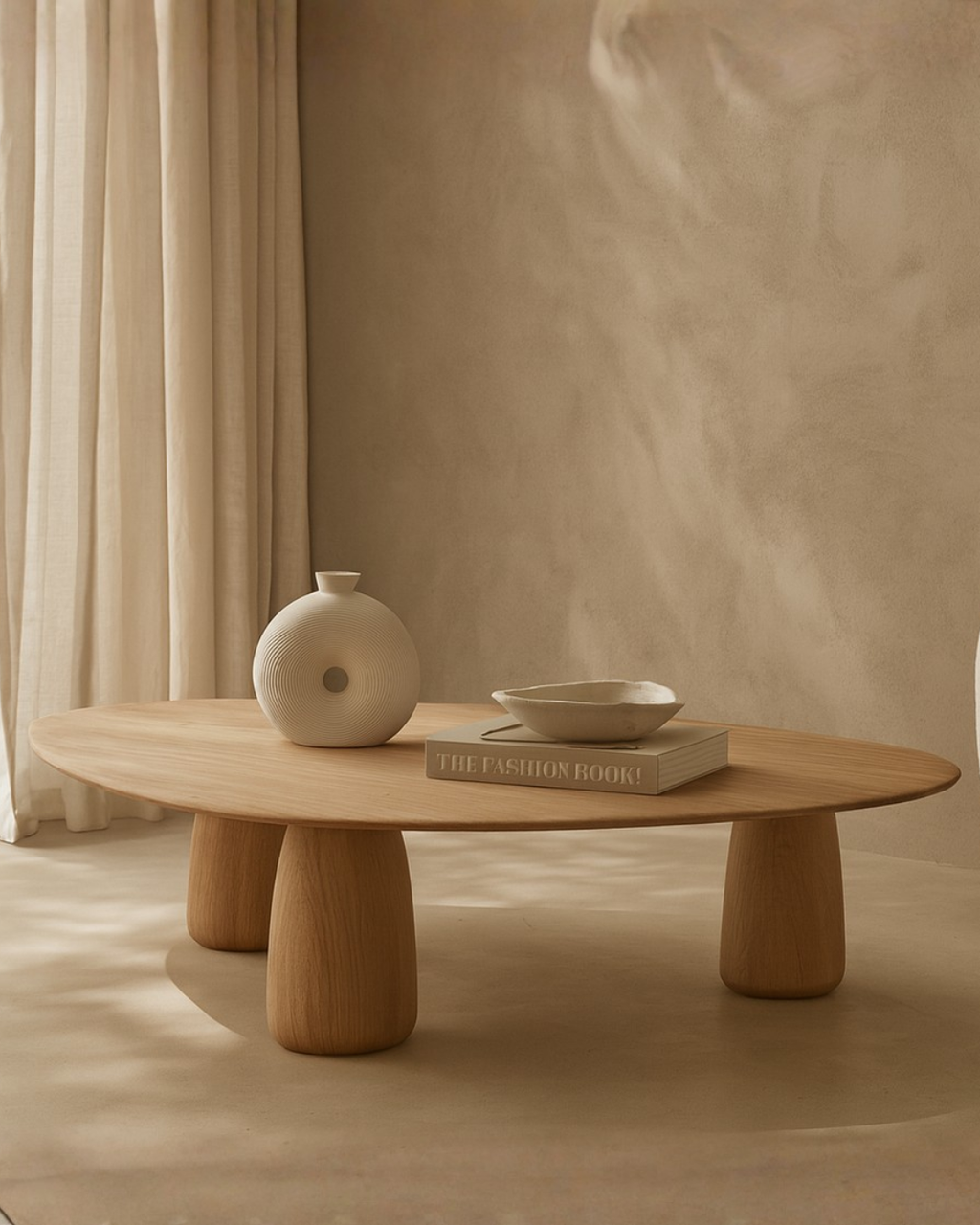 Basilca Coffee Table - Ash Oak