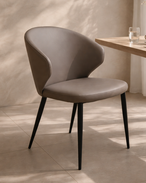 Tommy Franks Bellroy dining chair in quartz grey