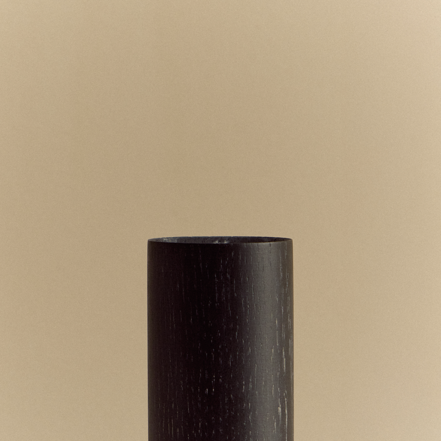 Tala Knuckle Table Lamp in Blackened Oak close-up detail of the finish (view 2)