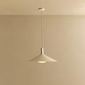 Bower Pendant Light Large in Oyster White + Oval II